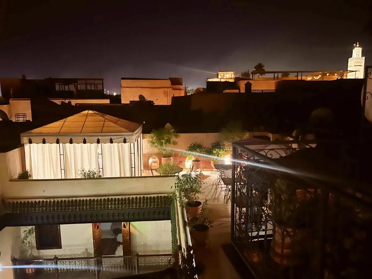 Quarto em Acomodações Particulares Riad Kechmara Marraquexe Marrocos